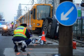 Megrázó fotókon az Üllői úti halálos baleset