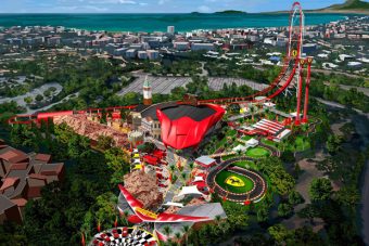 Tűz ütött ki az új Ferrari-élményparkban