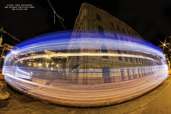 Pazar fotókon a budapesti fényvillamos