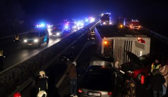 Busztragédia az M3-ason: már négy halott van