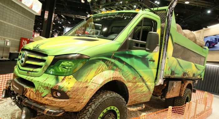 Ragadozót készítettek a Mercedes Sprinterből