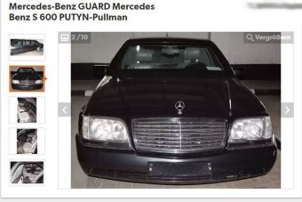 Nem adják olcsón Putyin használt Mercijét