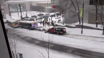 Őrült káoszt hozott a hó, ott, ahol a legkevésbé számítanál rá