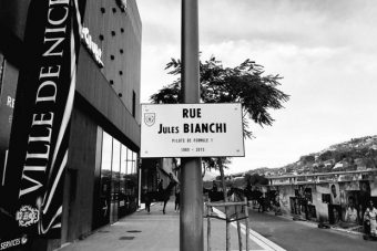 F1: Íme a nizzai Jules Bianchi utca táblája