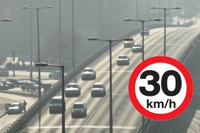 Sebességkorlátozás jöhet a szmog miatt