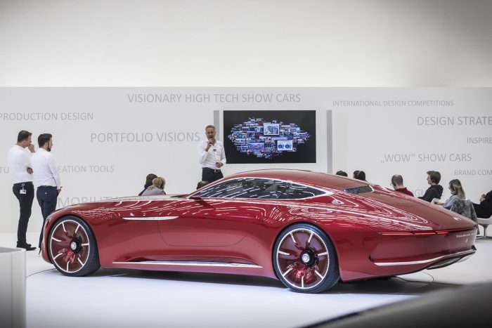 A jövőbe vitt el a Mercedes 6 Le se tagadhatná a Mercedes-Maybach Vision 6, hogy luxusautónak született