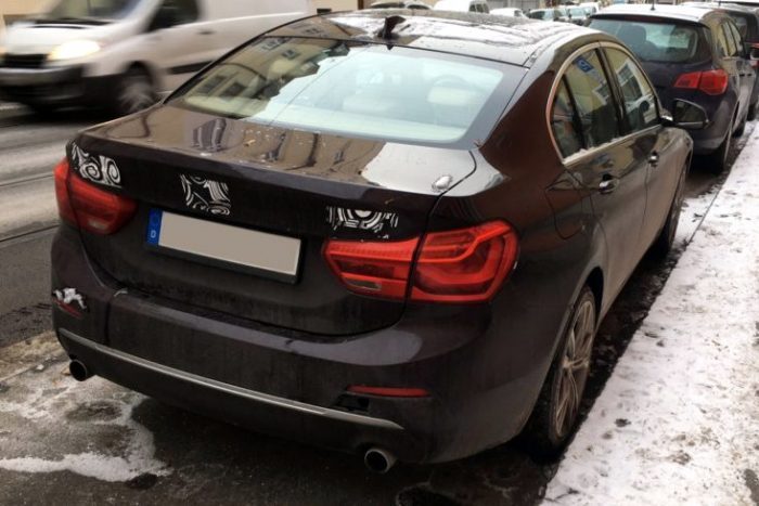 2-BMW-1-Series-Sedan-rear-three-quarters-Germany-spy-shot