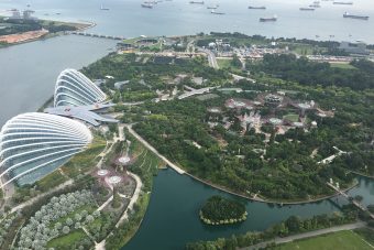 Szingapúr fentről – lélegzetelállító képek