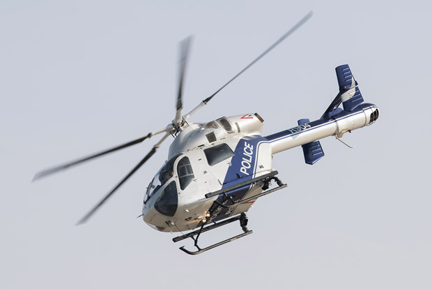 1400 lóerős gépek a magyar rendőrség flottájában