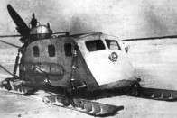 Ezt a légcsavarral hajtott sítalpas rettenet a Vörös Hadsereg használta a második világháború alatt.