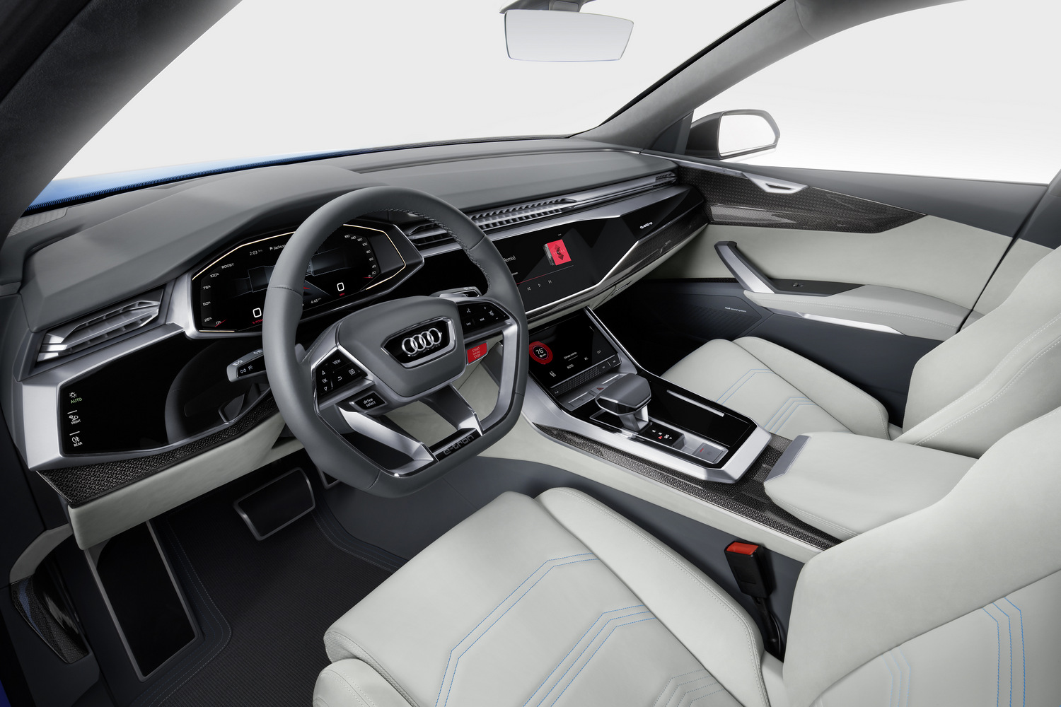 Audi Q8 Concept: Lifestyle, praktikusan 15