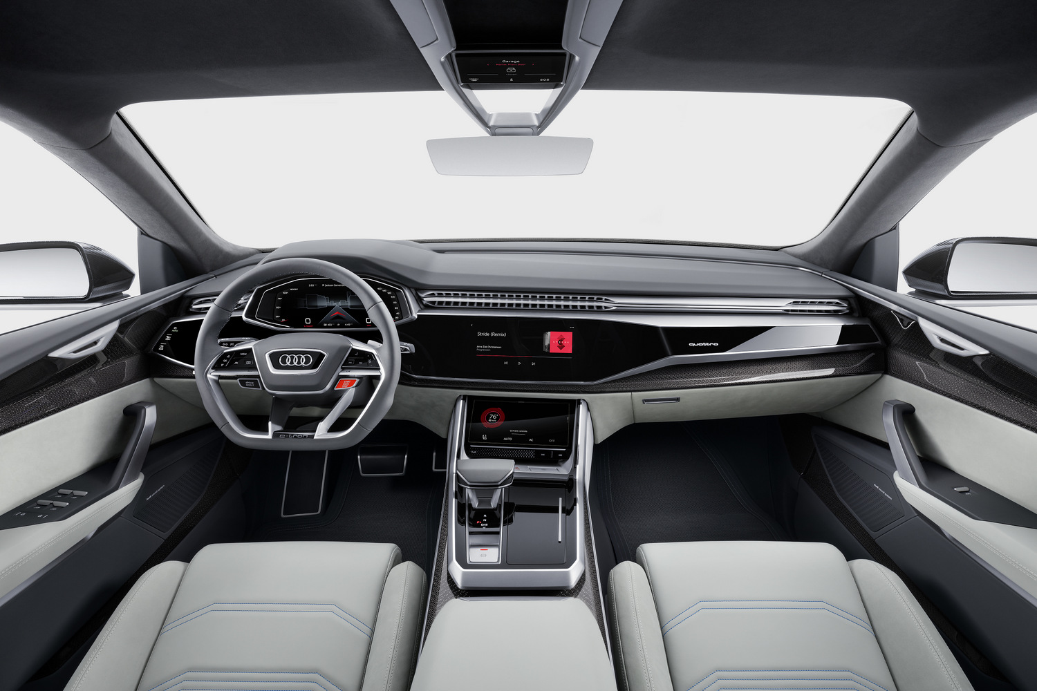 Audi Q8 Concept: Lifestyle, praktikusan 16