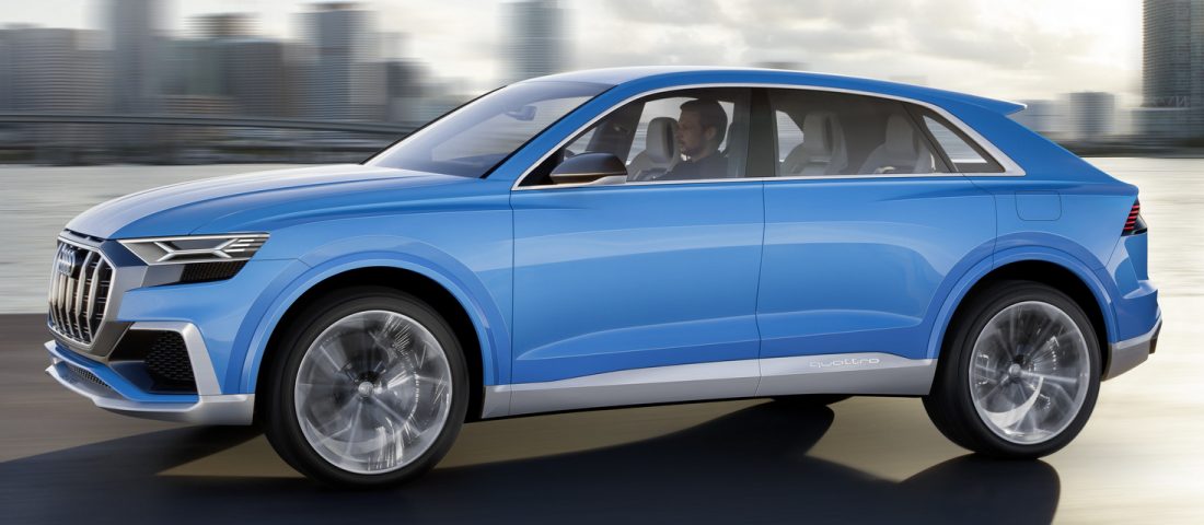 Audi Q8 Concept: Lifestyle, praktikusan