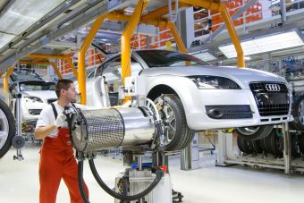 Csökkent a győri Audi teljesítménye