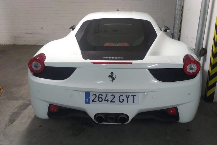 Lopott Ferrarira bukkant olvasónk, ez a második