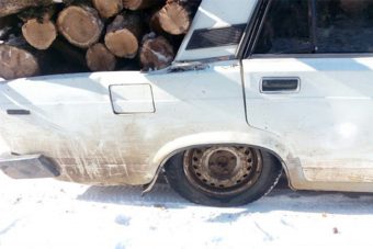 Fejét vették egy Ladának a somogyi tolvajok