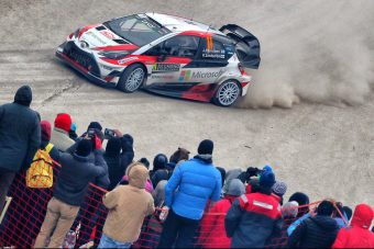 Bravúrosan tért vissza a Toyota a WRC-be