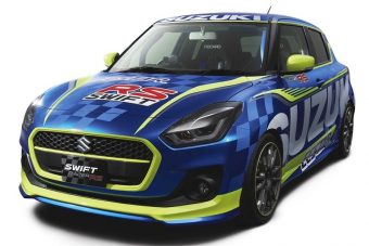 Máris versenyautót faragtak az új Suzuki Swiftből