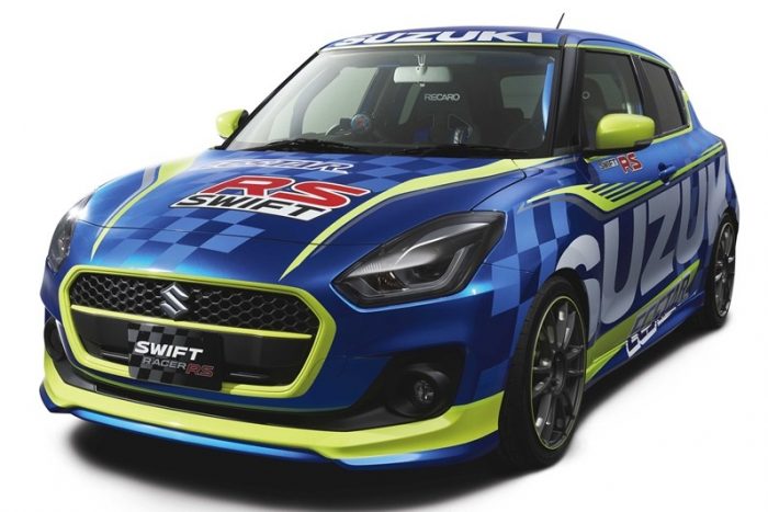 Máris versenyautót faragtak az új Suzuki Swiftből