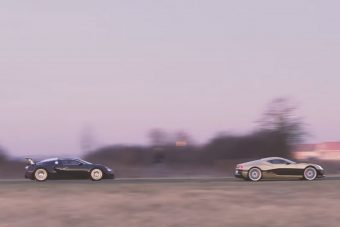 Horvát villanyautó verte el a Bugatti Veyront