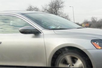 Meglepő autót fotóztak az M5-ösön