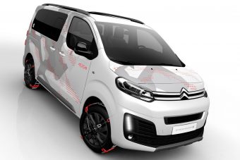 Játékbusz felnőtteknek: Citroën SpaceTourer 4X4 Ë Concept