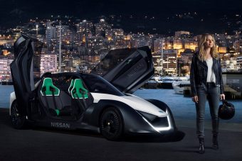 Női szupergonosz a Nissan elektromos nagykövete