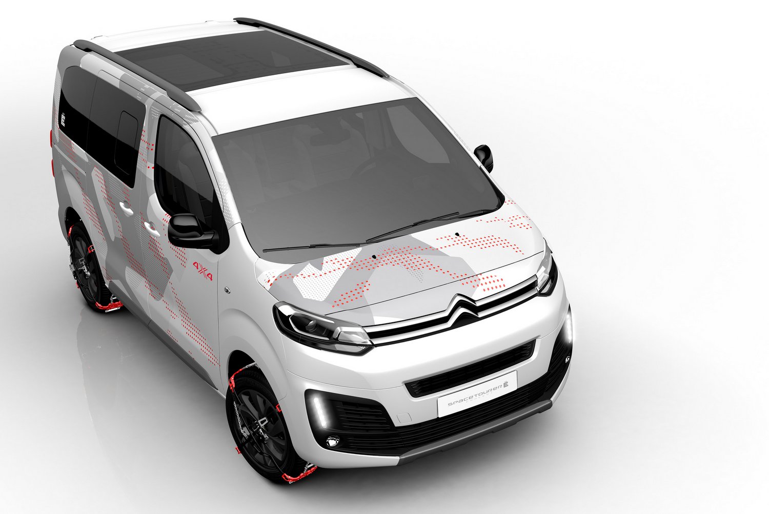 Játékbusz felnőtteknek: Citroën SpaceTourer 4X4 Ë Concept 4