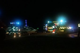 Kisbusz és autó karambolozott Nagycenknél