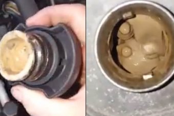 Elborzadt a szerelő, amikor ezt a fagylaltgyártóvá változott motort meglátta