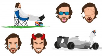 F1: Alonsóból emoji lett