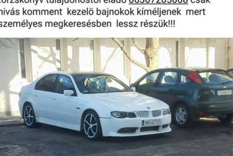 Hivatalosan is megvan Magyarország legtorzabb BMW-je