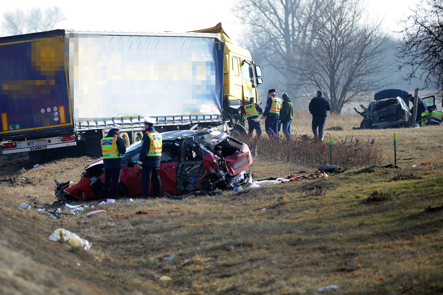 Megrázó fotókon az M5-ösön történt tragédia 7