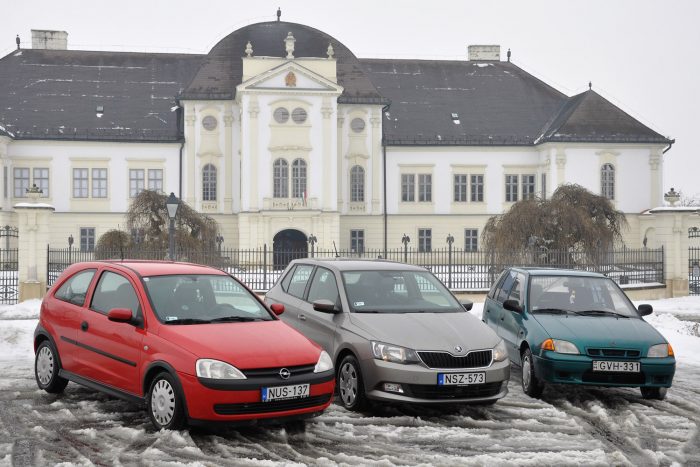 Melyik autó fogyaszt a legkevesebbet? 84 Szécsényben járunk, Nógrád megyében. A háttérben a Kubinyi Ferenc Múzeum