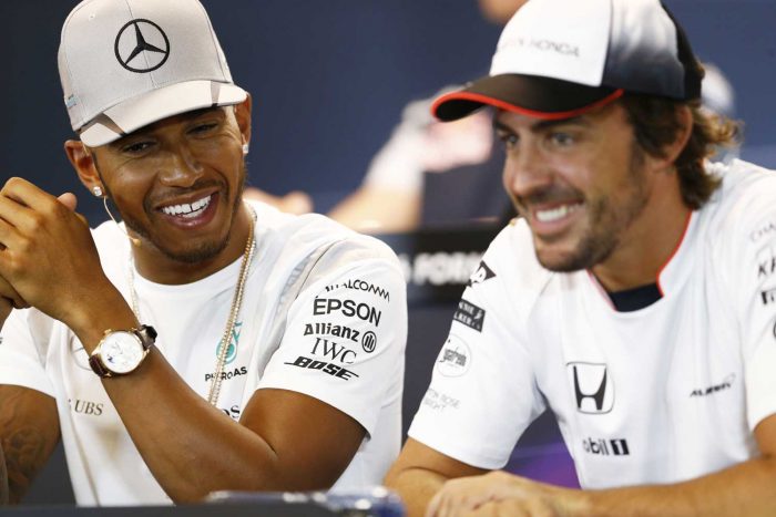 F1: Hamilton Messi, Alonso Ronaldo