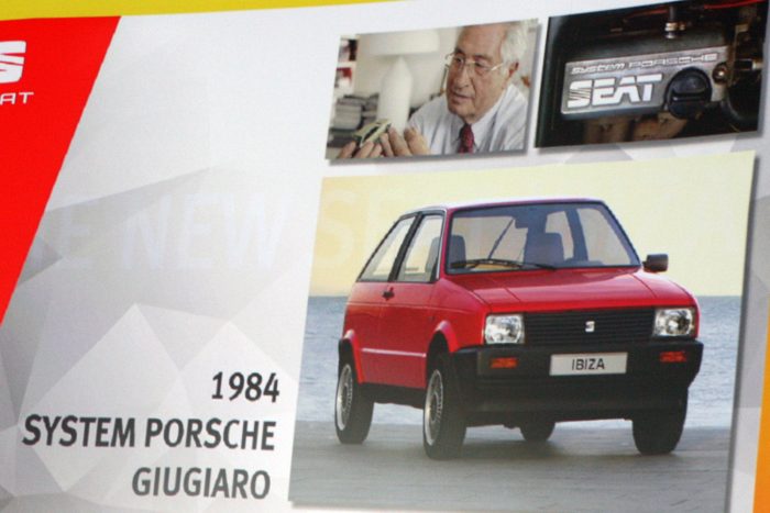 Nem látod rajta, de minden új az új SEAT Ibizában 62 Hatalmas marketingfogás volt a Porschétól nemcsak a fejlesztési támogatást megvenni az 1,5 literes motorhoz, hanem a System Porsche felirat használati jogát is az első Ibizához