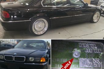 Eladó a BMW, amiben Tupacot lelőtték