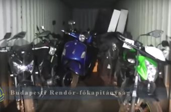 Videón a magyar rendőrség nagy fogása