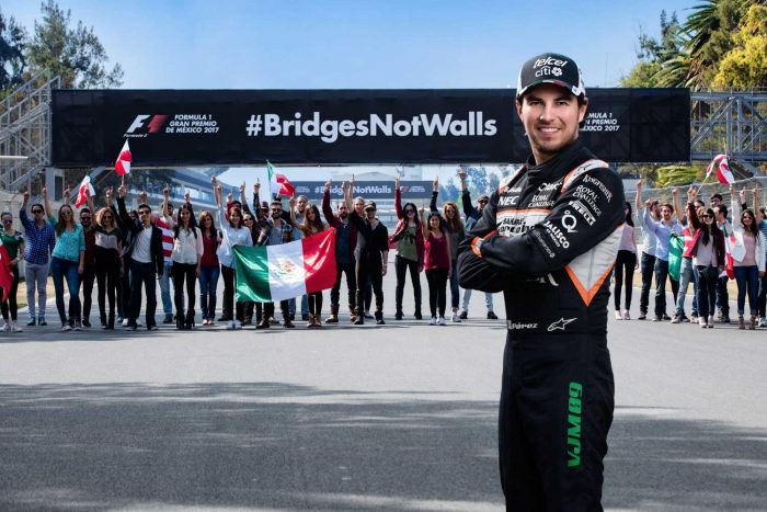 Trump ellen tüntet az F1-pilóta