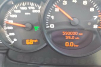 Így néz ki egy 1 milliót futott Porsche