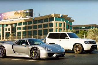 Meglepő és egyben pokoli verseny Dubaj utcáin