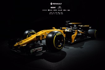 Fekete-sárga a Renault új Forma-1-ese