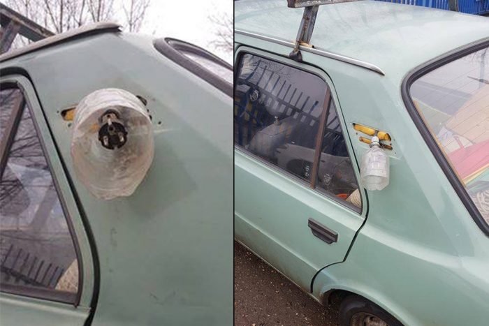 Mi a fene lóg ki ebből a régi Škodából?