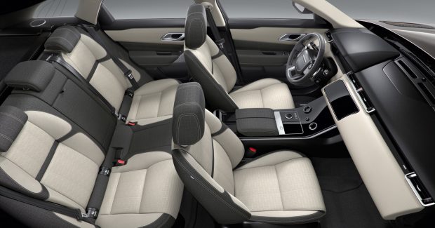 Range Rover Velar: a múltból jött, a jövőbe tart 7 Új ügyfélkör új igényekkel: aki nem bőrkárpitot kér, fenntartható forrásból származó biotextílián pihentetheti hátsóját.