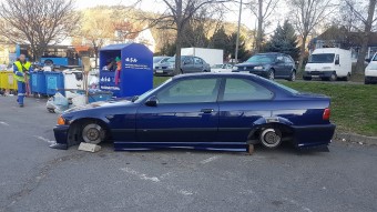 Aljas felnitolvajok dolgoztak az éjjel Budaörsön