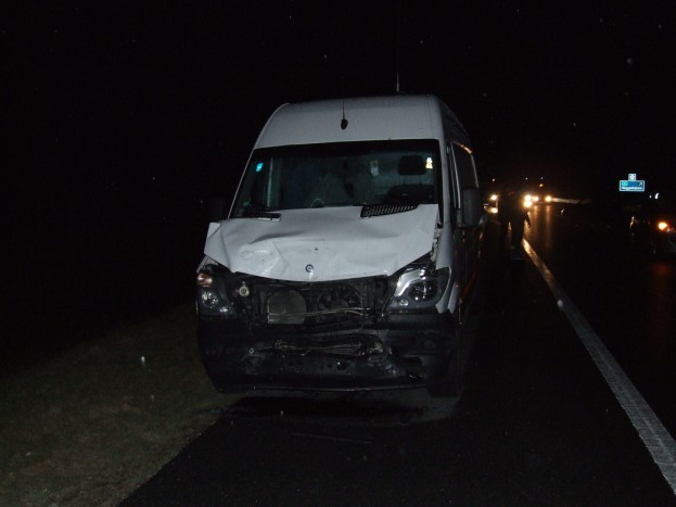 Fotókon az M1-esen történt hajnali baleset