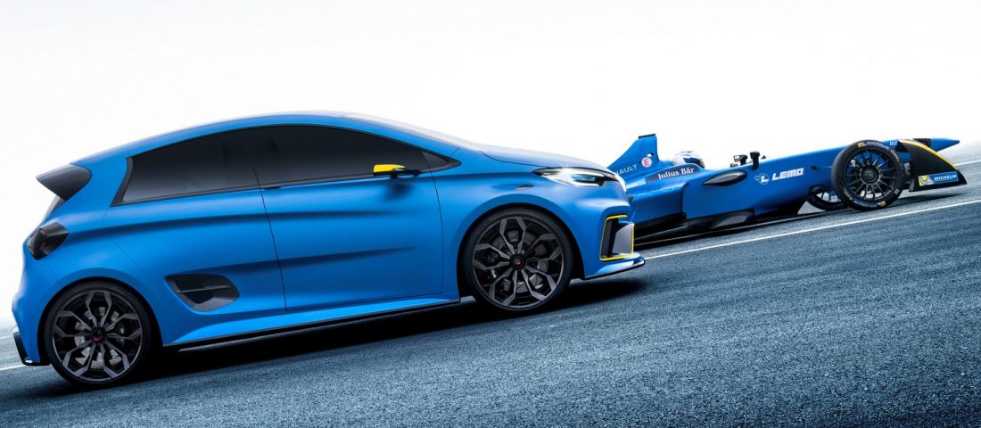 Renault ZOE e-Sport Concept: Bevásárlós versenyautó