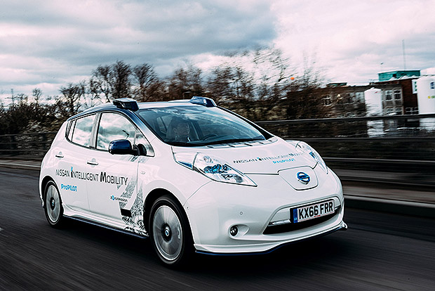 A Nissan már Európában teszteli az önvezető autókat