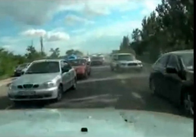 Totális őrület az ukrán utakon