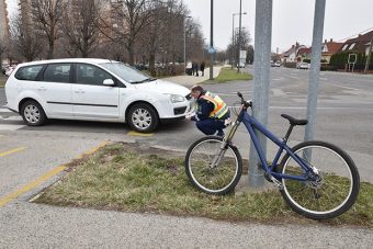 Őrült baleset történt Szombathelyen